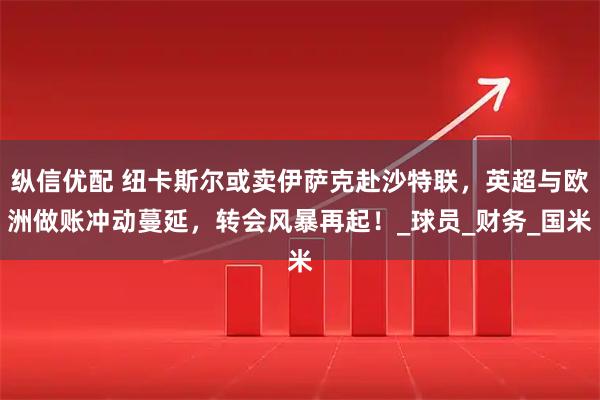纵信优配 纽卡斯尔或卖伊萨克赴沙特联，英超与欧洲做账冲动蔓延，转会风暴再起！_球员_财务_国米